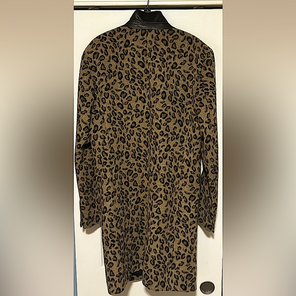 Limited Edition: ‘15 Collab: Nick GimShaw X Topman - Leopard Crombie Dress Coat - Picture 2 of 3